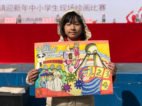 小巷深处的艺术盛宴，揭秘一场别开生面的画画比赛图片展