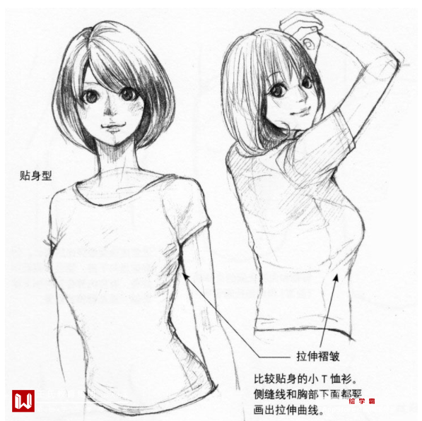 动漫女孩的心灵与自然双重旅行绘画指南